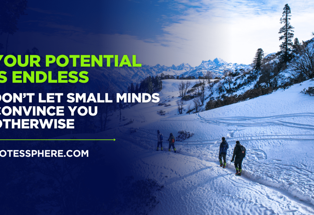 In a world where opinions are loud and dreams are often questioned, it's easy to forget this powerful truth: Your potential is truly endless. Yet too often, we allow the voices of small-minded people—those with limited vision and fear-based thinking—to convince us otherwise. This blog post explores how to overcome limiting beliefs, stay motivated, and unlock your full potential despite the doubts of others.